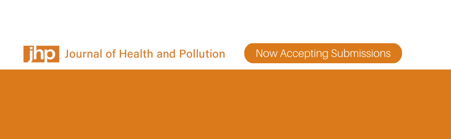 Journal of Health and Pollution is now accepting manuscript submissions.